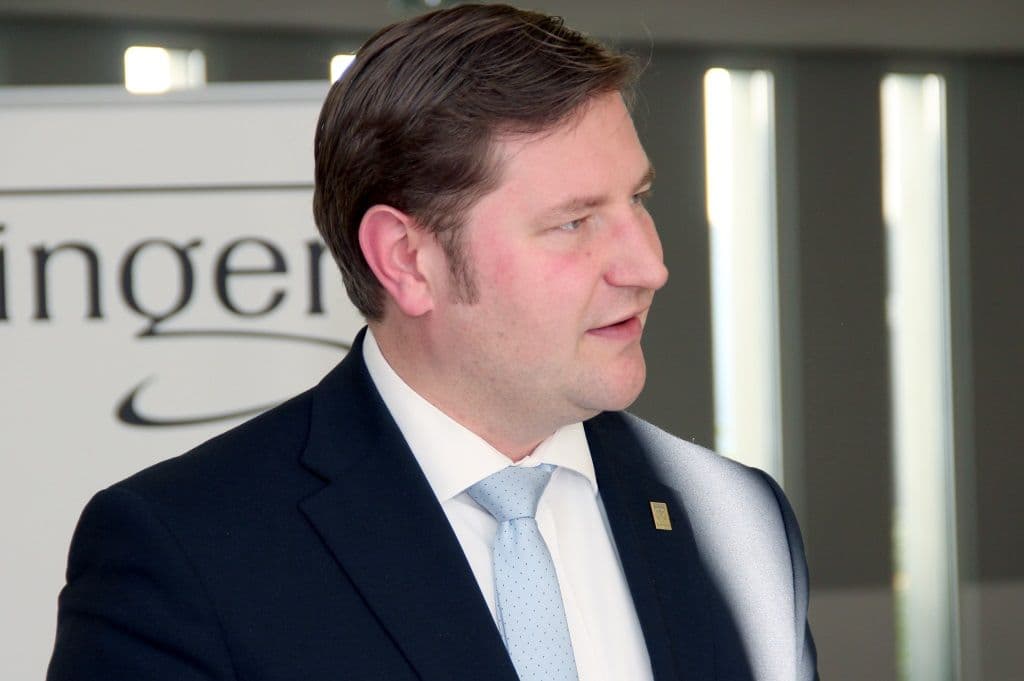 Oberbürgermeister Tim Kurzbach. (Archivfoto: © Bastian Glumm)