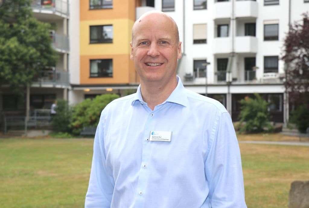Matthias Ruf ist Vorsitzender der Geschäftsführung der Diakonie Bethanien in Aufderhöhe. (Foto: © Bastian Glumm)