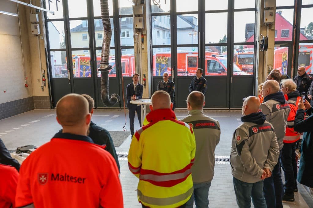 Neues Sicherheits- und Designkonzept der Feuerwehr Solingen vorgestellt