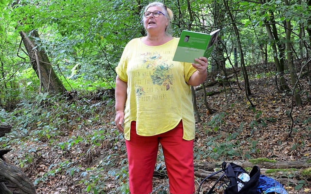 Literarische Wanderung im Vorwerk Park - 8