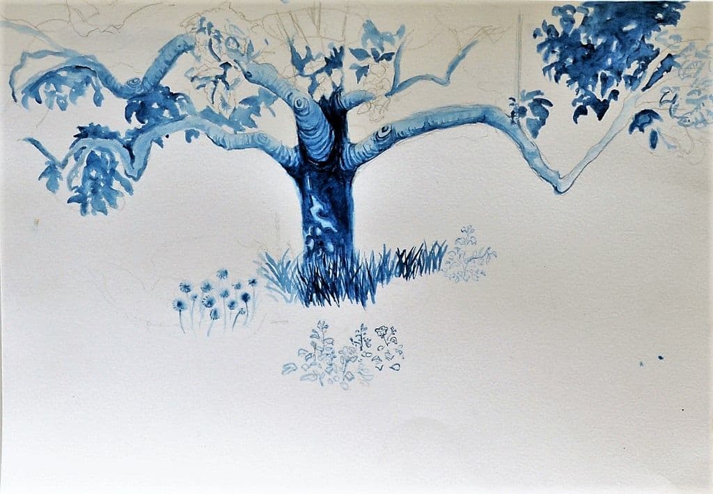 Malen zwischen Beet und Baum - 11