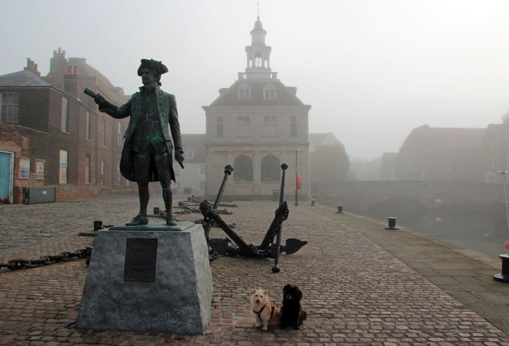 King’s Lynn im Nebel. (Foto © S. Grünwald)