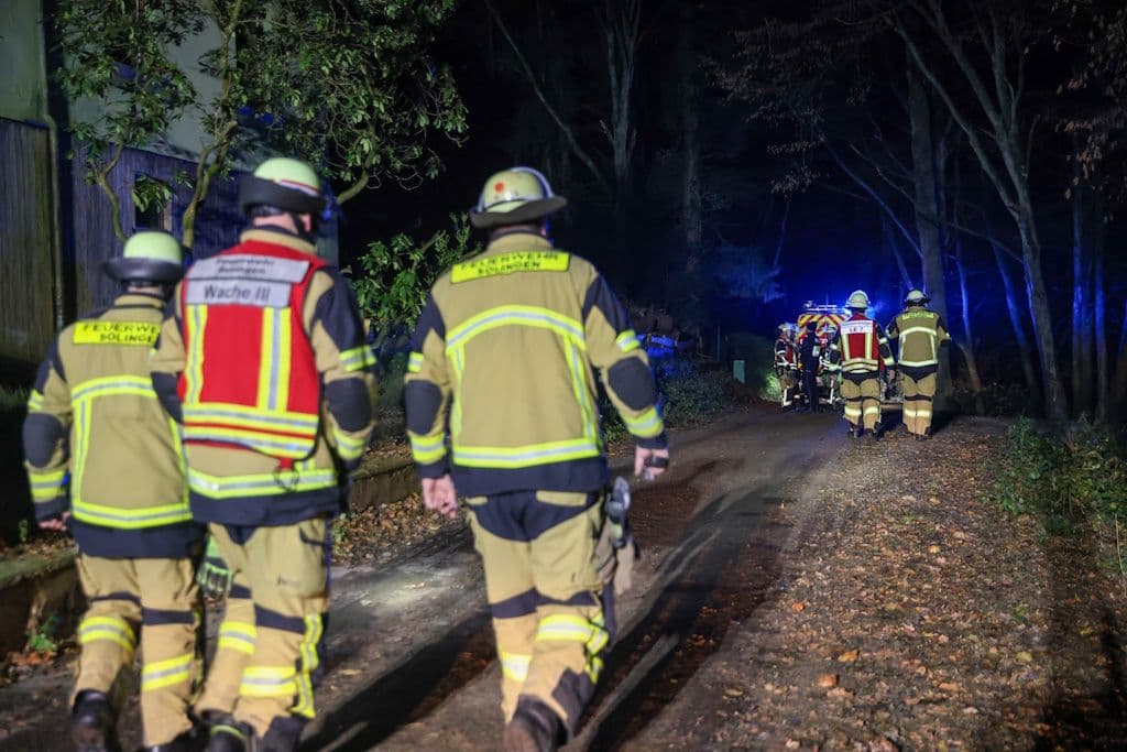 Explosion erschütterte Solingen am Samstagabend