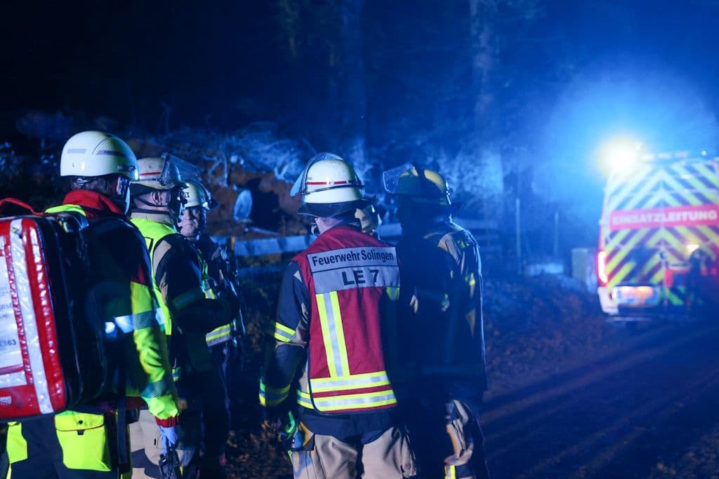 Explosion erschütterte Solingen am Samstagabend