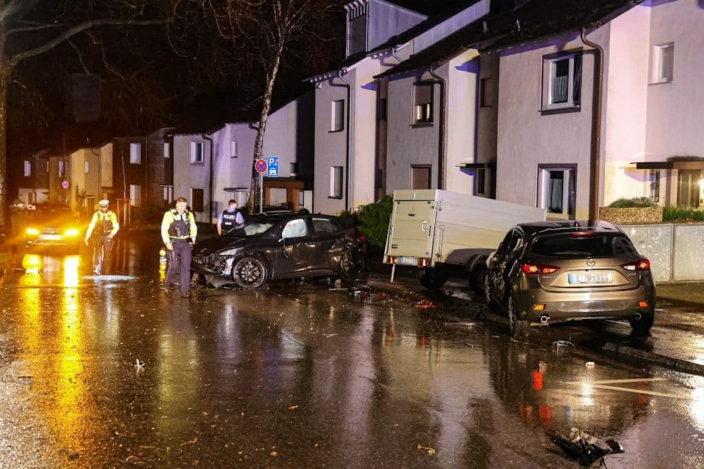 Verkehrsunfall Wupperstraße Solingen