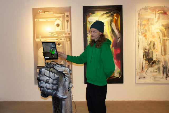 Das Kunstmuseum Solingen zeigt interaktive Werke von Pascal Sender. (Foto: © Sarah Schmitz)
