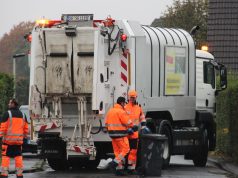 Ist der Müll in der Tonne festgefroren, können auch die Mitarbeiter der Entsorgungsbetriebe nicht viel machen. Die Technischen Betriebe geben Tipps, wie es trotz Frost in der Tonne nicht zu Frust kommen muss. (Archivfoto: B. Glumm)