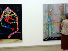 Am Freitagabend wurde im Gräfrather Kunstmuseum die 70. Bergische Kunstausstellung eröffnet. Zu sehen gibt es Werke von 15 Künstlern aus der Region. (Foto: B. Glumm)