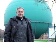 Carsten Zimmermann ist bei der Stadt Solingen Abteilungsleiter für strategische Planung im Büro des Oberbürgermeisters. Er ist von Anfang an bei den Planungen und auch der Umsetzung des Galileums mit dabei. (Foto: B. Glumm)