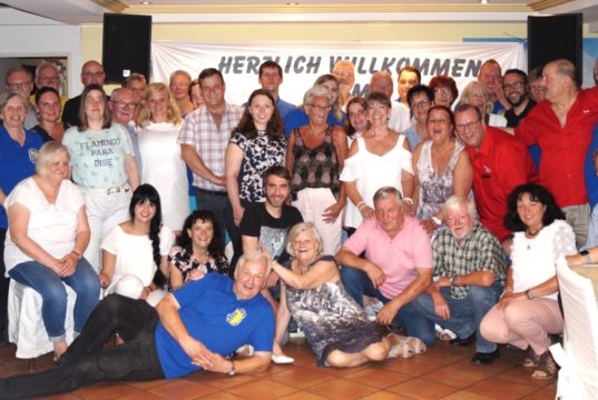 Die Prinzengarde Blau-Gelb Ohligs feierte jetzt wieder ein 111-Tage-Fest. Denn so viele Tage sind es noch, bis am 11. November die neue Karnevalssession beginnt. (Foto: © Prinzengarde Ohligs)