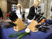 Die Solinger Schneidwaren-Firmen präsentieren innovative und ausgewählte Produkte auf dem MesserGabelScherenMarkt am 5. und 6. November in der Gesenkschmiede in Merscheid. (Foto: © LVR-Industriemuseum)