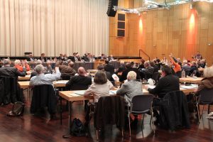 Am Donnerstag wurde der der Haushaltsentwurf für das Jahr 2017 von der Verwaltung in den Rat der Stadt Solingen eingebracht. (Archivfoto: B. Glumm)