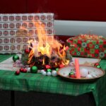 Ein Adventskranz fängt Feuer - 5. (Foto © Sandra Grünwald)