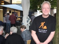 Manfred "Enno" Hahn will in Wald etwas bewegen. Vor allem der Leerstand im Schlauch ist dem Weinhändler ein Dorn im Auge. Am Samstag ludt er zum 2. Schaufensterkonzert ein. (Foto: B. Glumm)