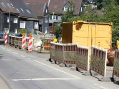 Von Donnerstag (Christi Himmelfahrt), 10. Mai, bis Sonntag, 13. Mai, ruhen die Bauarbeiten in Unterburg, die Ortsdurchfahrt ist dann offen. (Archivfoto: © Bastian Glumm)