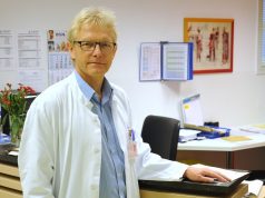 Dr. Volker Soditt ist Chefarzt der Klinik für Kinder- und Jugendmedizin am Klinikum. Er freut sich über die Unterstützung der Kollegen aus Hilden und Haan. (Foto: B. Glumm)