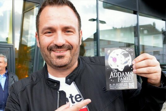 Timo White hat 2007 den Verein CAG ins Leben gerufen. Er ist nicht nur erster Vorsitzender, sondern gleichzeitig auch Produzent und Musikalischer Leiter. Ende Oktober findet mit „The Addams Family“ der erste Auftritt in Solingen statt. (Foto: © Martina Hörle)