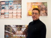 Fotograf Holger Marx zeigt derzeit in der Galerie SK seine Ausstellung „Entropie“. In seinen Arbeiten macht er Ordnung und Unordnung erfahrbar. (Foto: © Martina Hörle)