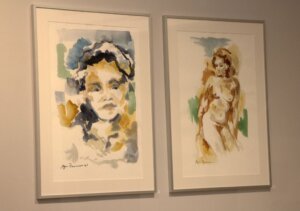 Auch die Erotik spielt eine Rolle in der Ausstellung von Jan Boomers. (Foto © Sandra Grünwald)