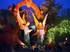 Am letzten Donnerstag fand bei Garten Ulbrich am Bertramsmühler Weg im Rahmen der adventlichen Ausstellung wieder das beliebte Candlelight-Shopping statt. (Foto: © Martina Hörle)