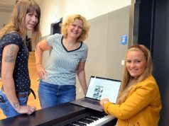 Das Pilotprojekt geht an den Start. (v. li.) Patricia Bennertz, Patricia Stute und Luisa Skrabic sind schon sehr gespannt. (Foto: © Martina Hörle)