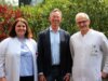 Dr. Séverine Iborra, Prof. Dr. Boris Pfaffenbach und Prof. Dr. Sascha Flohé leiten als Direktorium die ärztlichen Geschicke des Städtischen Klinikums Solingen. (Foto © Sandra Grünwald)