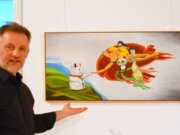 In seiner neuen Ausstellung wirft Dirk Balke einen interessanten Blick auf die Kunst und stellt die Frage, wie sich traditionelle Themen in die Gegenwart übertragen lassen. (Foto: © Martina Hörle)