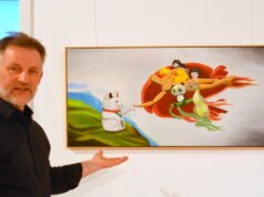 In seiner neuen Ausstellung wirft Dirk Balke einen interessanten Blick auf die Kunst und stellt die Frage, wie sich traditionelle Themen in die Gegenwart übertragen lassen. (Foto: © Martina Hörle)