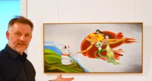 In seiner neuen Ausstellung wirft Dirk Balke einen interessanten Blick auf die Kunst und stellt die Frage, wie sich traditionelle Themen in die Gegenwart übertragen lassen. (Foto: © Martina Hörle)