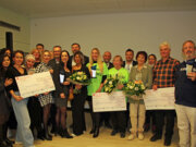 Drei ehrenamtlich tätige Gruppen wurden am Samstag im Klinikum Solingen mit dem Selbsthilfepreis ausgezeichnet. (Foto © Sandra Grünwald)