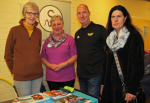 Die Selbsthilfegruppe Multiple Sklerose setzt auch auf Sport beim WMTV. (Foto © Sandra Grünwald)