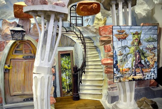 Am Samstag öffnete die neu gestaltete Erlebnis-Galerie Ruthmann ihre Pforten und präsentierte den Besuchern eine fremdartige surreale Welt in 3D. (Foto: © Martina Hörle)