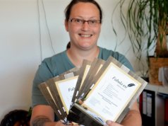 Kinderbuchautorin Christina Willemse lädt ein zu „Fabula est“. Es soll ein Mix aus Buch- und Signaturmesse, Lesung und Autorentreffen werden. (Foto: © Martina Hörle)