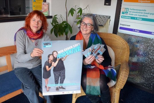 Anne Grefer (li.) und Andrea Lafos freuen sich auf die neue Gruppe, die in Kürze an den Start gehen soll. (Foto: © Martina Hörle)