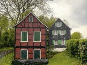 Gebäude der Künstlerkolonie Solingen. (Foto: © Bettina Heinen-Ayech Foundation)