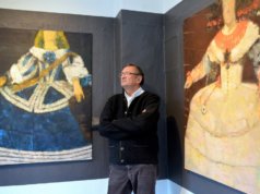 In seiner neuen Werkreihe hat sich Ioan Iacob an den spanischen Maler Diego Velázquez angelehnt. In 14 Werken zeigt er seine malerischen Interpretationen. (Foto: © Martina Hörle)