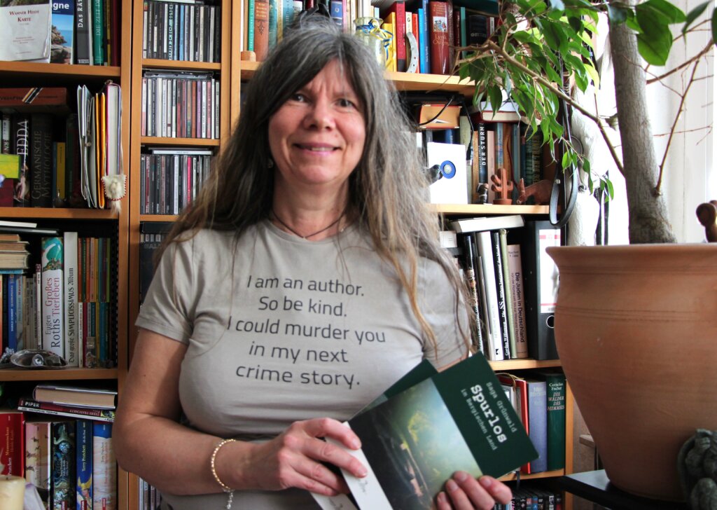 Die Journalistin und Autorin Saga Grünwald hat den Krimitag nach Solingen geholt. (Foto: © Saga Grünwald)