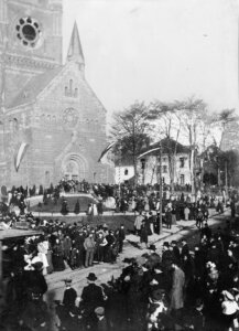 1901 wurde die Lutherkirche eingeweiht. (Foto aus dem Archiv von Hansjörg Schweikhart)