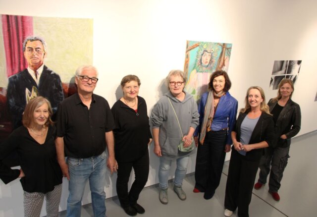 Me Myself I 01 Die kuratierte Gruppenausstellung „Me, Myself & I“ der Solinger Künstler befasst sich mit dem Selbstbild und wird vom 14. bis zum 28. Juni in der Galerie der Solinger Künstler zu sehen sein. (Foto © S. Grünwald)