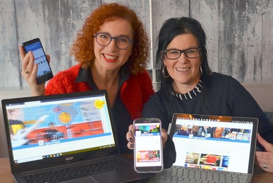 ISG-Geschäftsführerin und Initiatorin Gloria Göllmann wird gemeinsam mit Anita Ranzan, Beraterin für Digitalisierungsfragen, die Ohligs-App an den Start bringen. Am 26. November gibt es dazu einen Info-Abend. (Foto: © Martina Hörle)