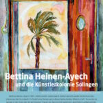Plakat Bettina Heinen-Ayech und die Künstlerkolonie Solingen, Bettina Heinen-Ayech (1937-2020) Palme im Wüstensturm, 1973