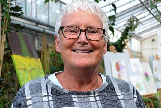 Sabine Schulz-Wolff, die kreative Powerfrau mit unermüdlichem Einsatz im Ehrenamt, ist unsere Solingerin des Monats November. (Archivfoto: © Martina Hörle)