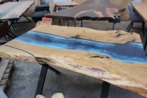 Einer der River-Tables. (Foto © Sandra Grünwald)