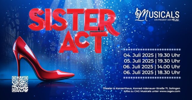 In diesem Jahr präsentiert das Ensemble vom CAG-Verein ihr neuestes Musical Sister Act.