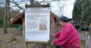 Dank einer unvorstellbaren Welle der Solidarität konnte der Solinger Vogel- und Tierpark kurz vor Weihnachten vor der Schließung gerettet werden. Jetzt werden längst fällige Projekte, wie das Anlegen einer Benjeshecke, in Angriff genommen. (Foto: © Martina Hörle)