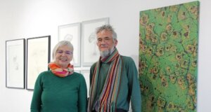Sabine Goffart und Karl-Heinz Schäffner haben eine faszinierende Ausstellung über das Wunder Natur zusammengestellt. (Foto © Sandra Grünwald)