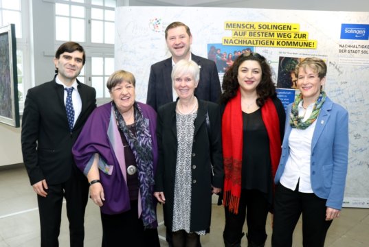 Preisträger des Solinger Agenda-Preises 2018 ist der Verein zur Förderung der Behindertenhilfe in Georgien (VFBG e.V.). (Foto: © Bastian Glumm)