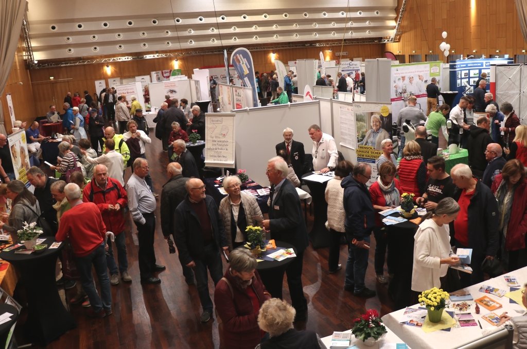 Im Theater und Konzerthaus fand am Sonntag die Seniorenmesse Aktivia statt, 38 Aussteller zeigten ihr breites Produkte- und Dienstleistungsportfolio. (Foto: © Bastian Glumm)