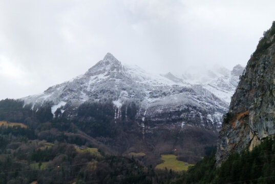 Die Schweizer Alpen. (Foto: © Bastian Glumm)