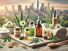 Anti-Stress-Kosmetik bietet der Haut gezielte Unterstützung an und hilft zugleich, die innere Balance wiederzufinden. (Bild: Open AI)